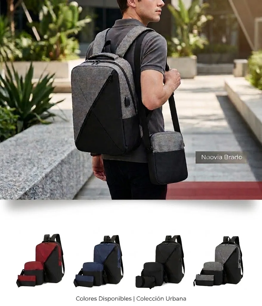 MOCHILA URBANA 3 EN 1
